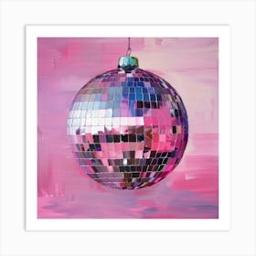 Disco Ball Canvas Print Art Print