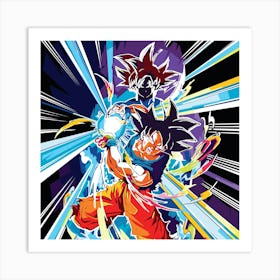 Goku Ultra Instinct Art Print