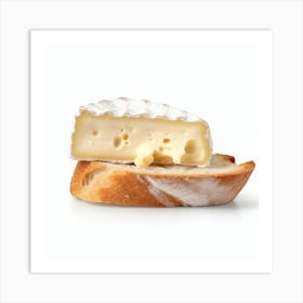 Cheese And Bread Art Print