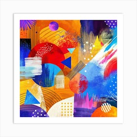 Abstract Painting 135 Art Print