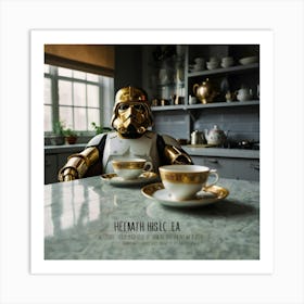 Default Hello Is It Tea Youre Looking For Kitchen Art 0 Art Print