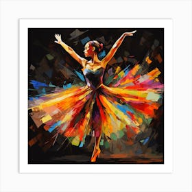 Ballerina 9 Art Print