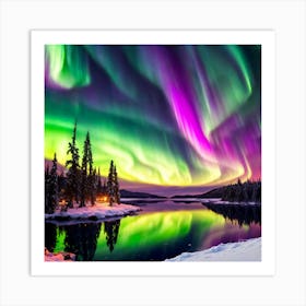 Aurora Borealis 1 Art Print