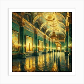 Russian Imperial Palace 1 Art Print