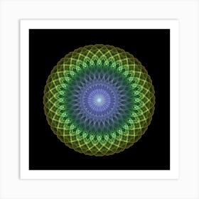 Orbis Iteratio Viridis - #4 Art Print