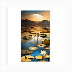 Water Lilies Art Print