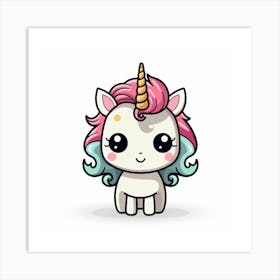 Cute Unicorn 567 Art Print