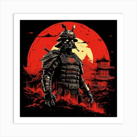 Samurai Warrior 10 Art Print