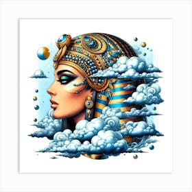 Cleopatra Portrait Artwork 131 Art Print