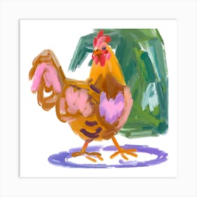 Chicken 02 Art Print