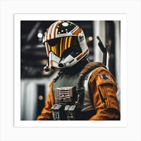Star Wars Starfighter Art Print