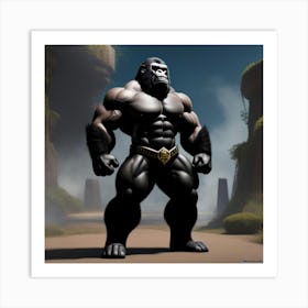 King Kong 4 Art Print