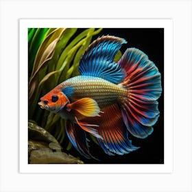 Betta 1 - Siamese Fighting Fish Art Print