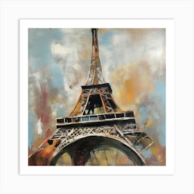 Eiffel Tower 7 Art Print