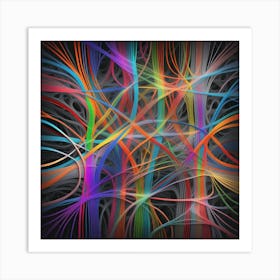 Abstract Fractal Art 11 Art Print