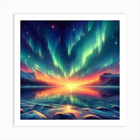 Aurora S Symphony 13 Art Print