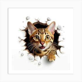 Bengal Cat 4 Art Print