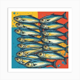 Sardines 12 Art Print