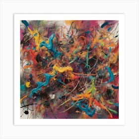 Abstract Painting 144 Art Print