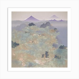 Between The Mountains And The Waters 1 Art Print