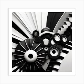 Black And White Art Art Print