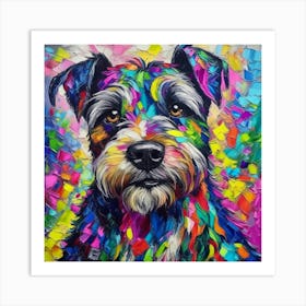 Schnauzer Art Print