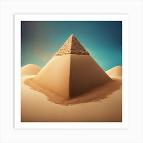 Pyramid Stock Videos & Royalty-Free Footage 1 Art Print