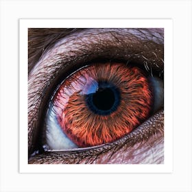 Red Eye Art Print