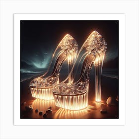 High Heel Shoes Art Print