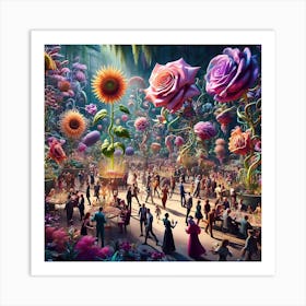 Garden Of Eden 1 Art Print