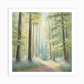 Path In The Woods 2 Art Print