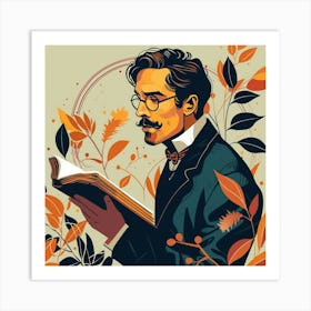 Charles Dickens Art Print