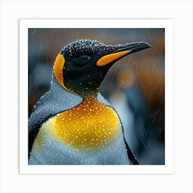 King Penguin 22 Art Print