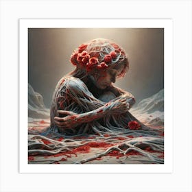 'Skin And Blood' Art Print