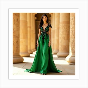 Egyptian Woman 17 Art Print