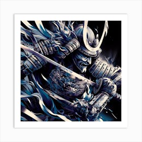 Samurai Warrior Art Print