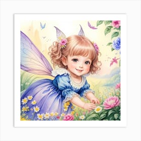 Fairy Girl2 Art Print