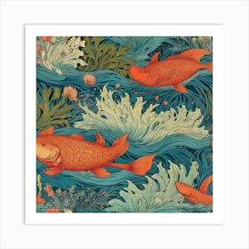 Koi Fish 1 Art Print