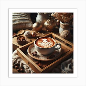 Latte Art 60 Art Print