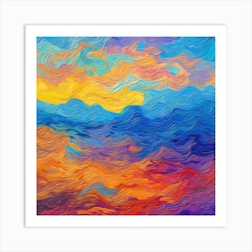 Abstract - Abstract By Person Art Print