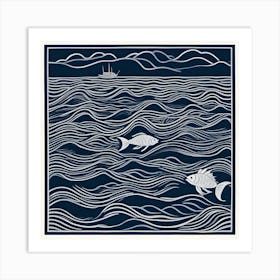 Fish In The Sea 3 Art Print