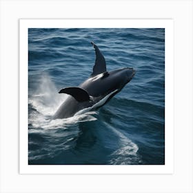 Orca Whale Art Print