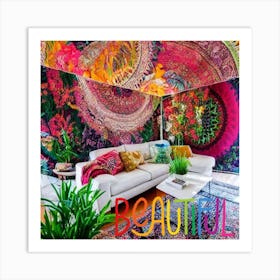 Beautiful Tapestry Art Print