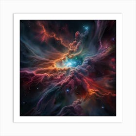 Nebula Art Print