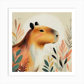 Capivara Art Print