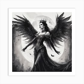 Dark Angel 1 Art Print