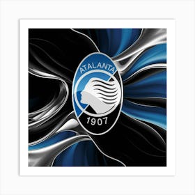 Atalanta BC Logo Wall Art 7 Art Print