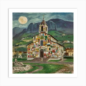 Kirche In Cassone, Gustav Klimt 9 Art Print