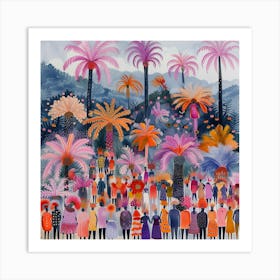 Palm Trees Art Print