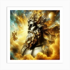 God Of The Sky Art Print